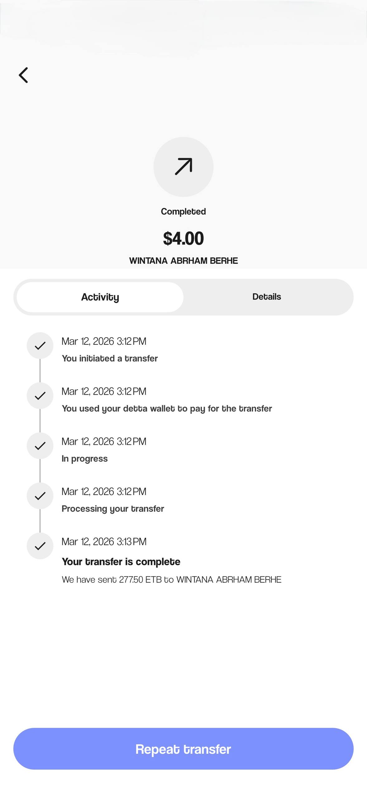 Delivered Instantly – Destta app